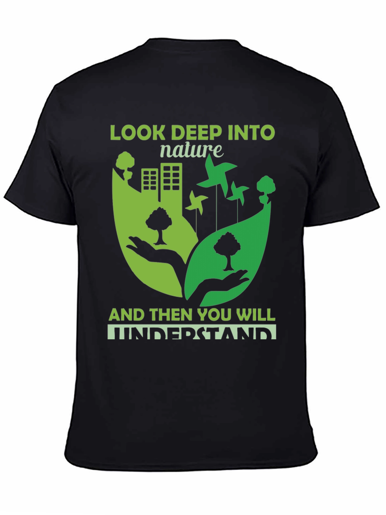 Nature Lovers Graphic T-Shirt