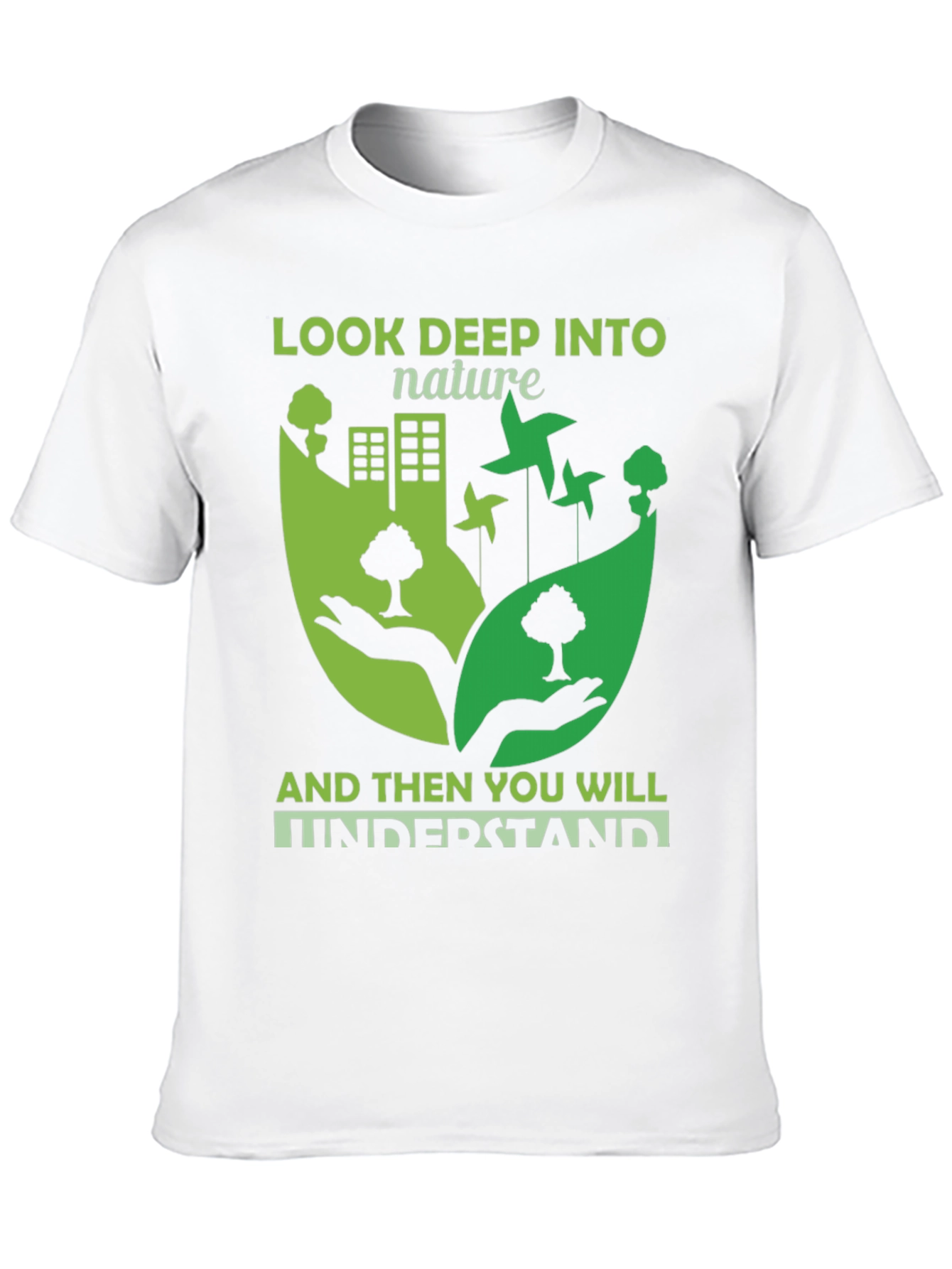 Nature Lovers Graphic T-Shirt