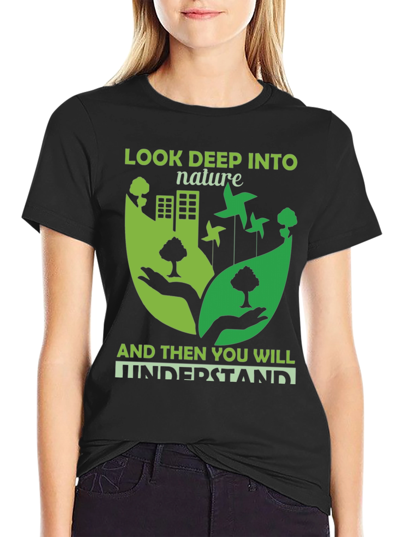 Nature Lovers Graphic T-Shirt