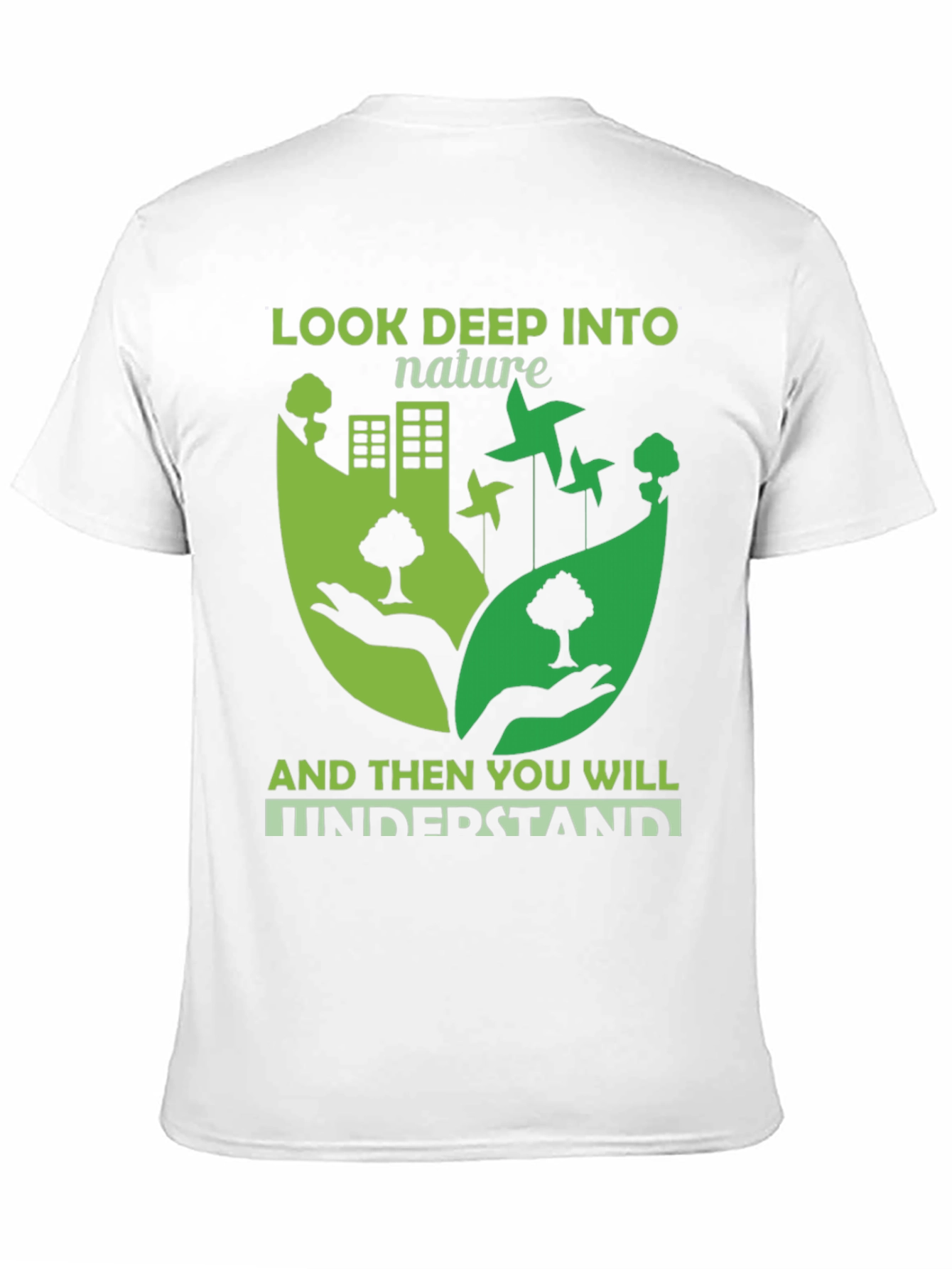 Nature Lovers Graphic T-Shirt