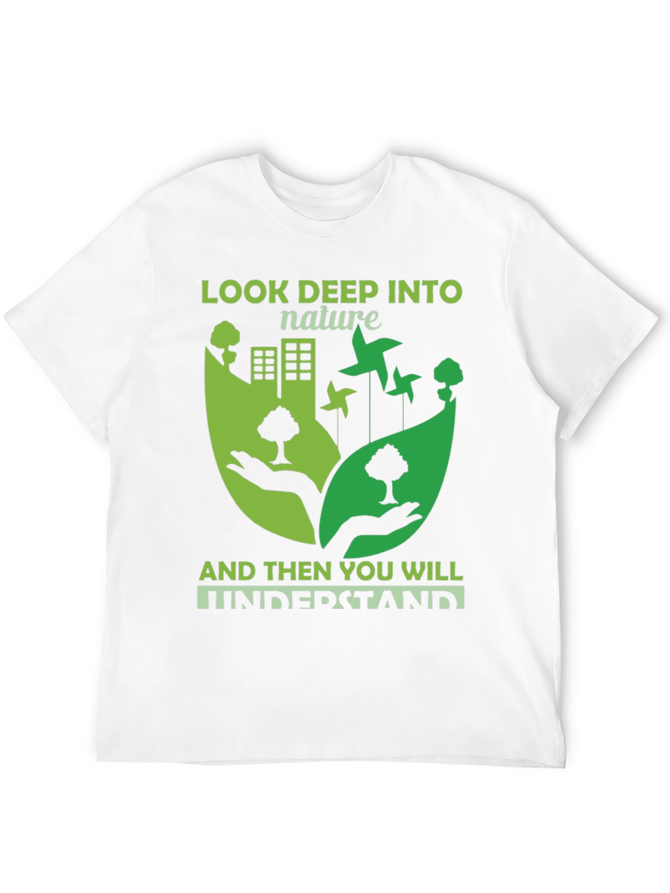 Nature Lovers Graphic T-Shirt