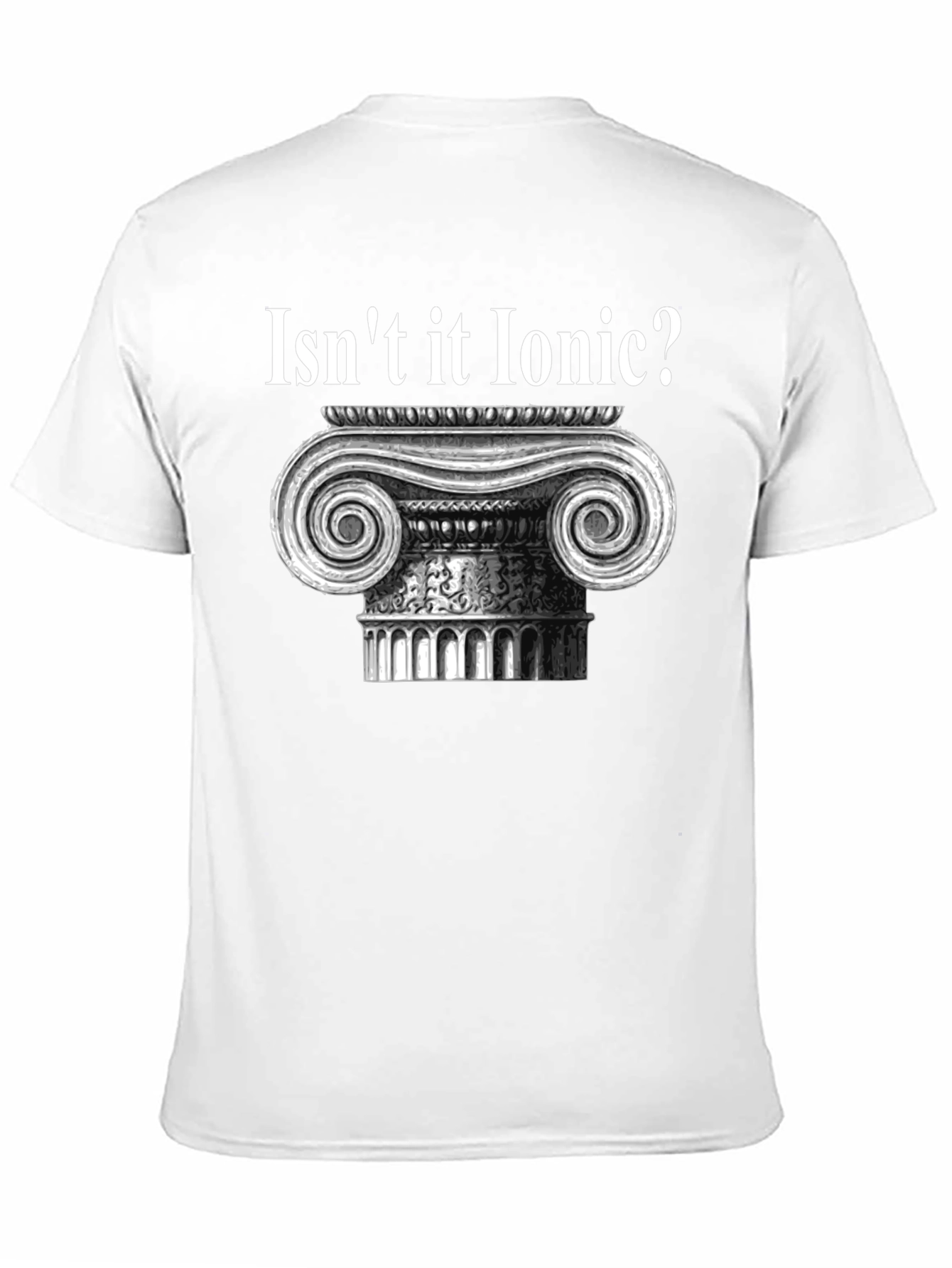 Isnt it Ionic? Black T-Shirt