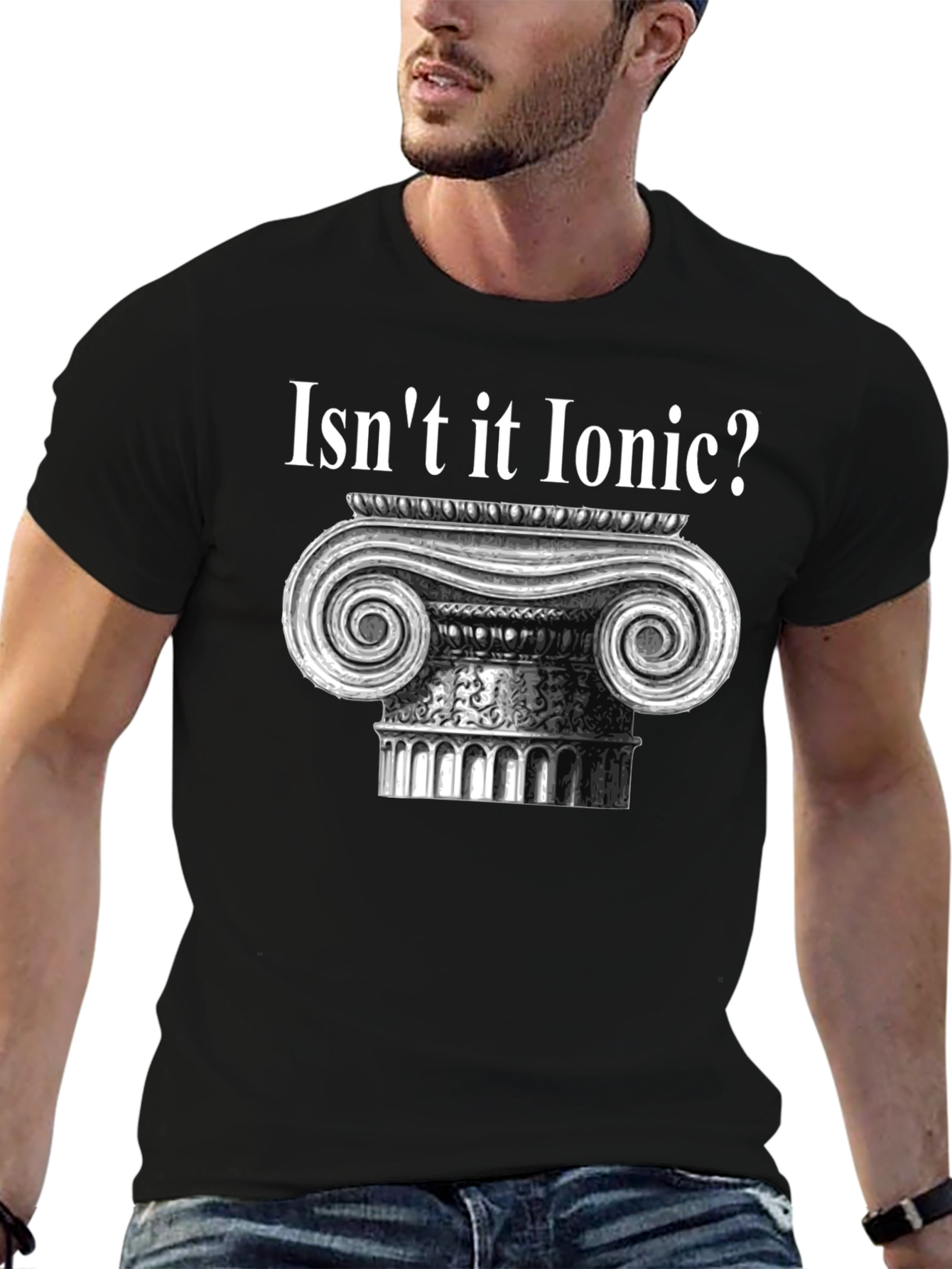 Isnt it Ionic? Black T-Shirt