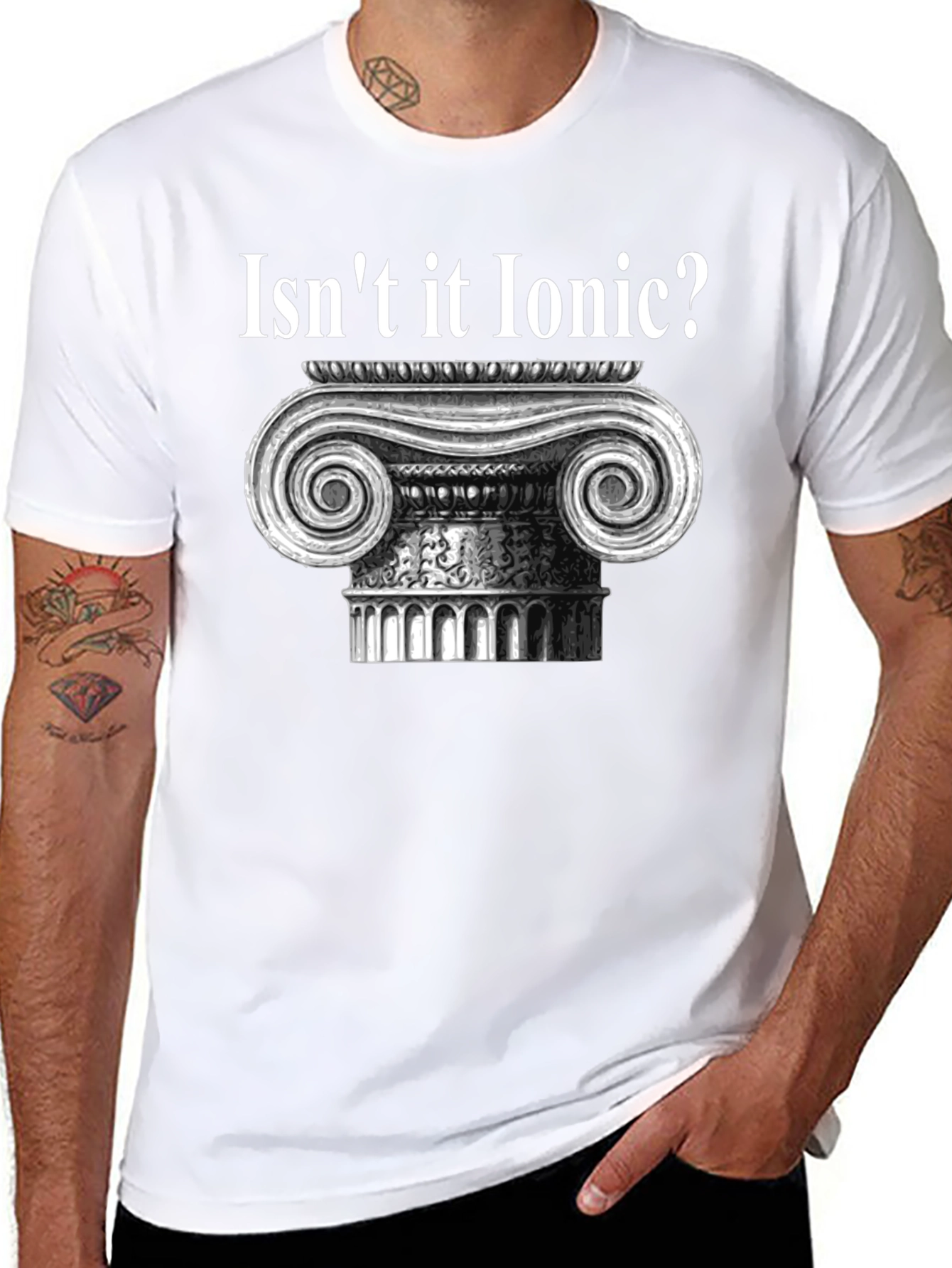 Isnt it Ionic? Black T-Shirt