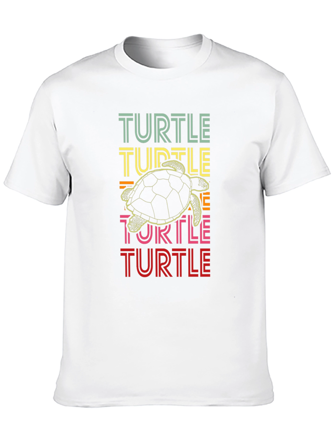 Retro Turtle Graphic T-Shirt