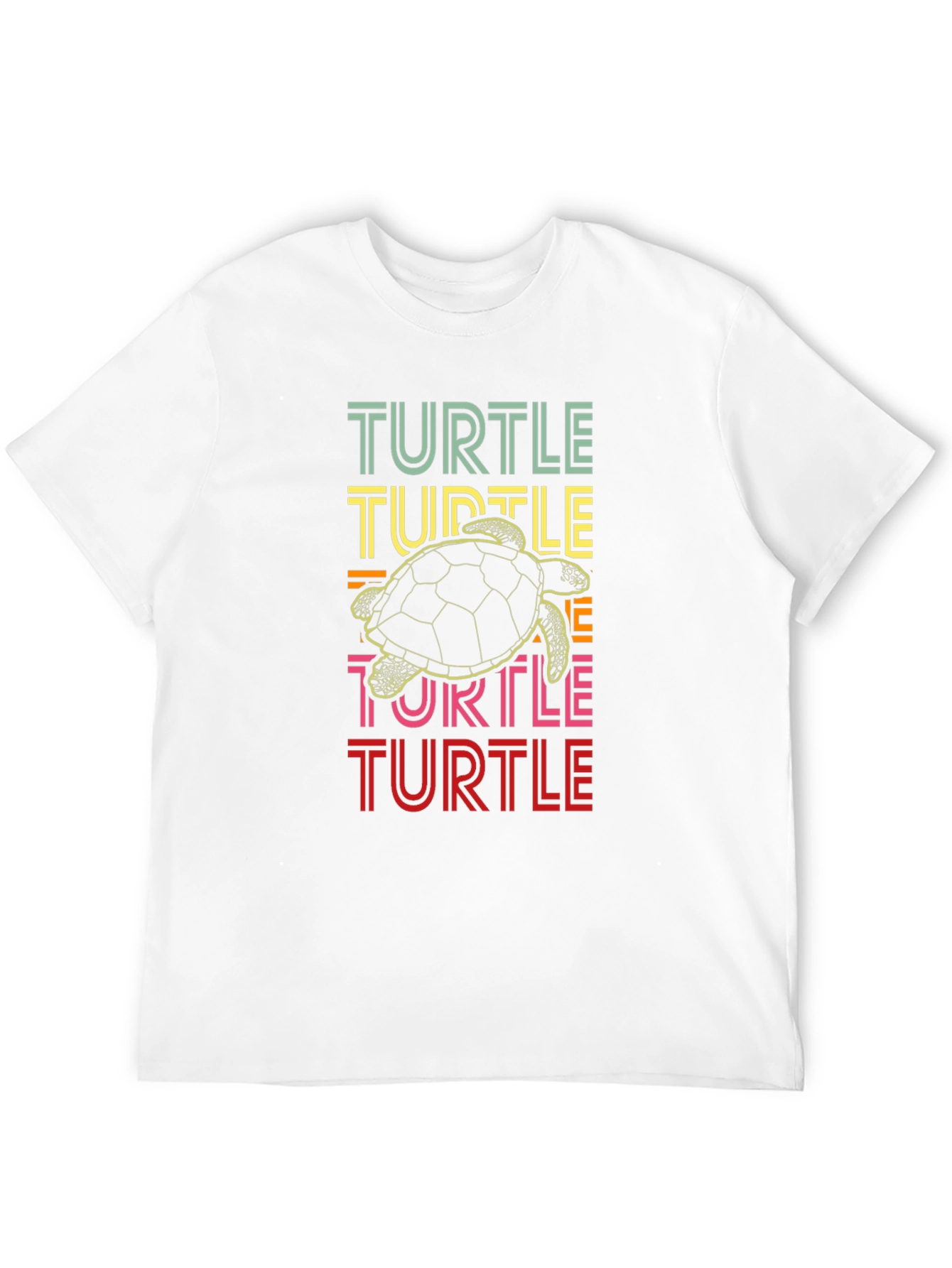 Retro Turtle Graphic T-Shirt