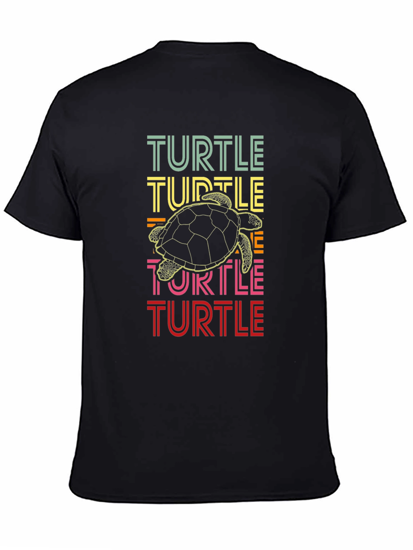 Retro Turtle Graphic T-Shirt