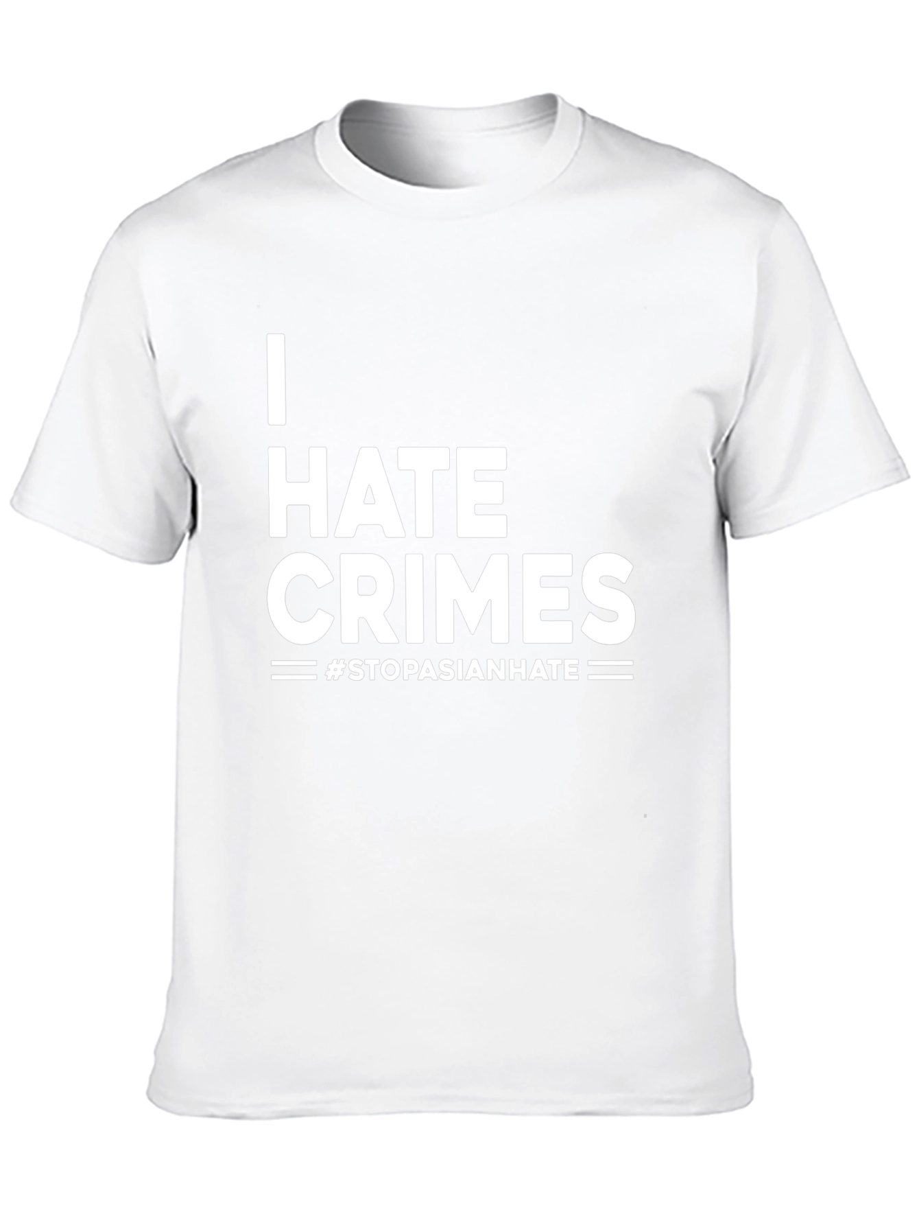 I Hate Crimes T-Shirt - Stop Asian Hate Awareness