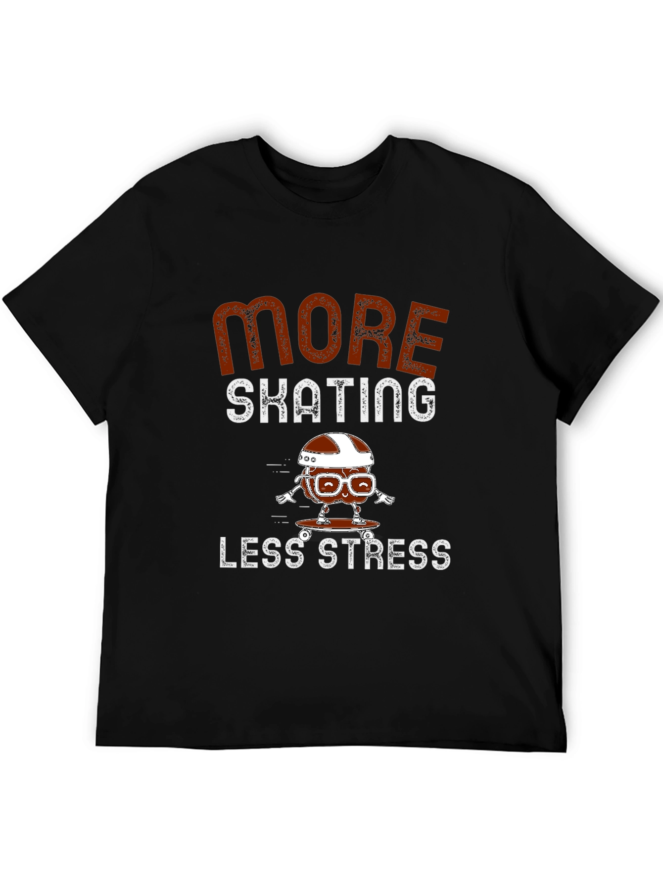 Skating Stress Relief Graphic Tee