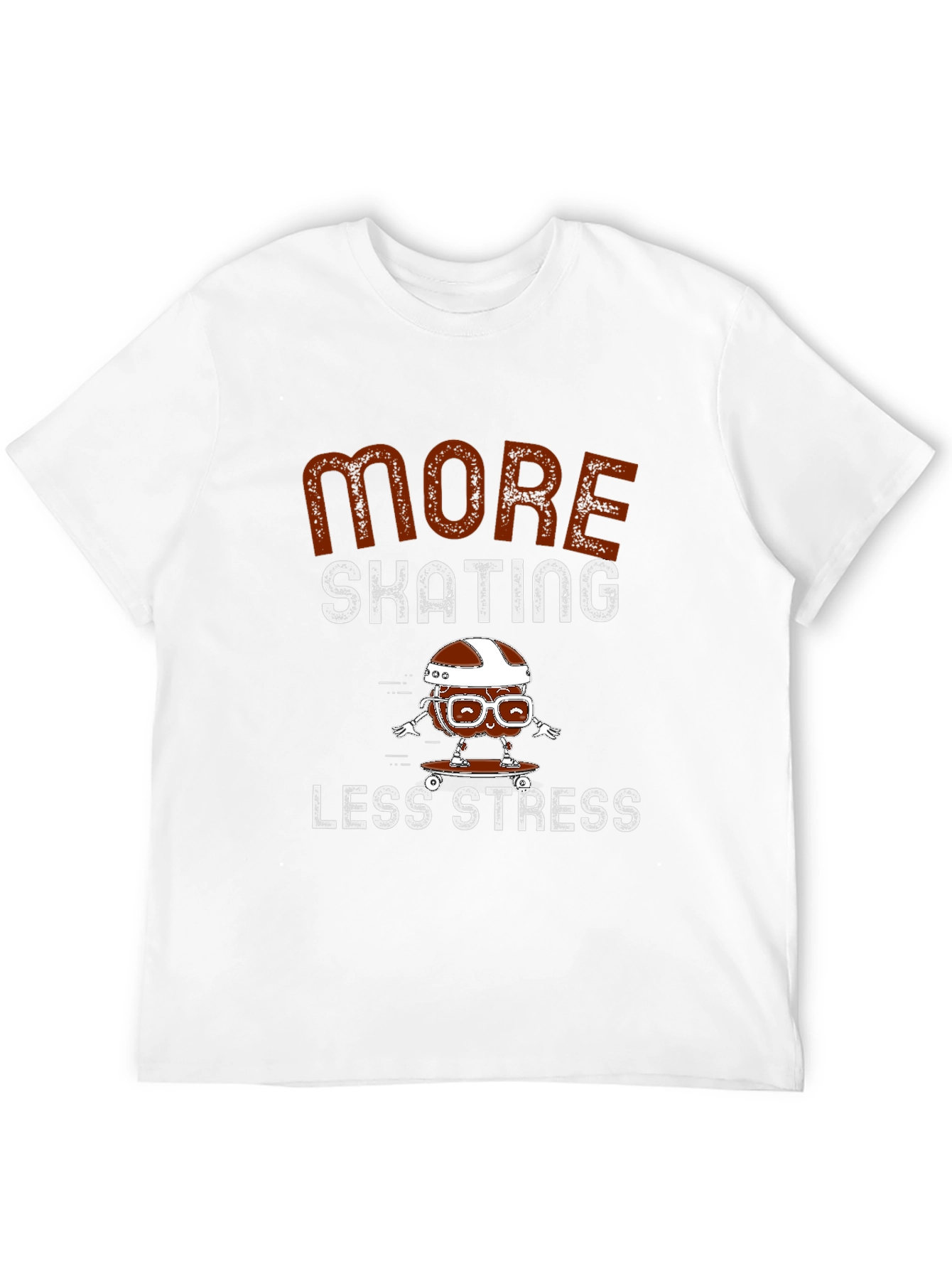Skating Stress Relief Graphic Tee