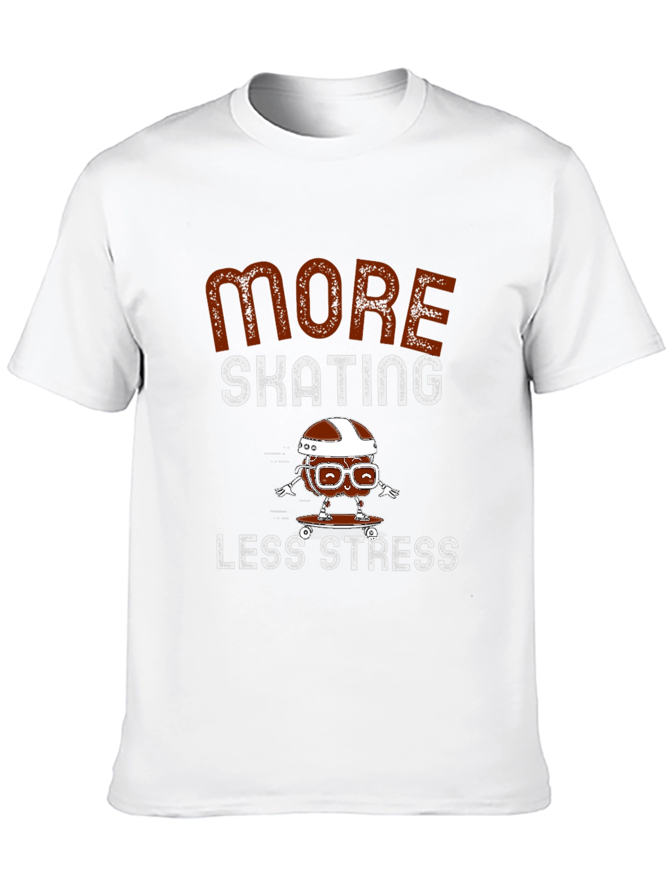 Skating Stress Relief Graphic Tee