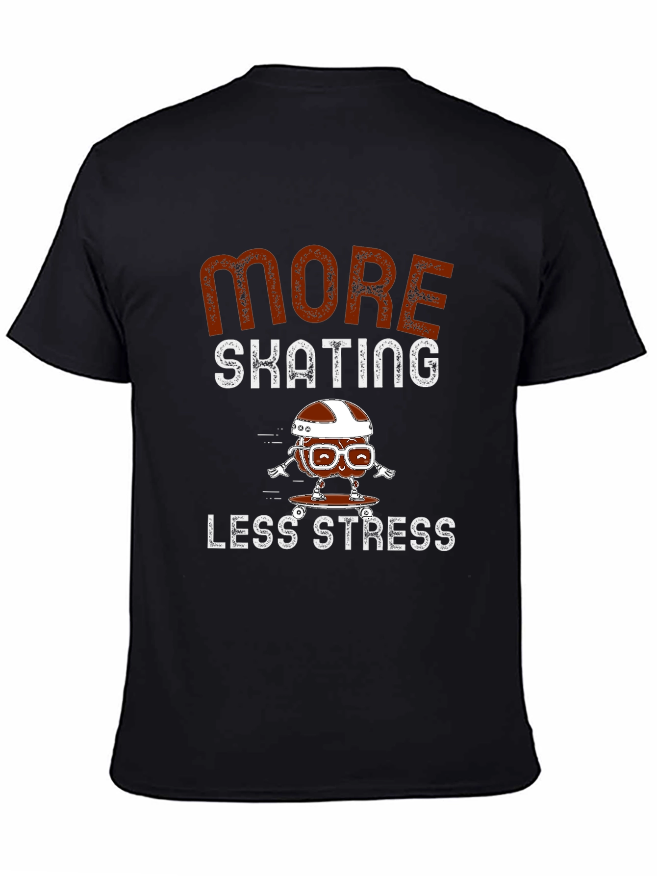 Skating Stress Relief Graphic Tee