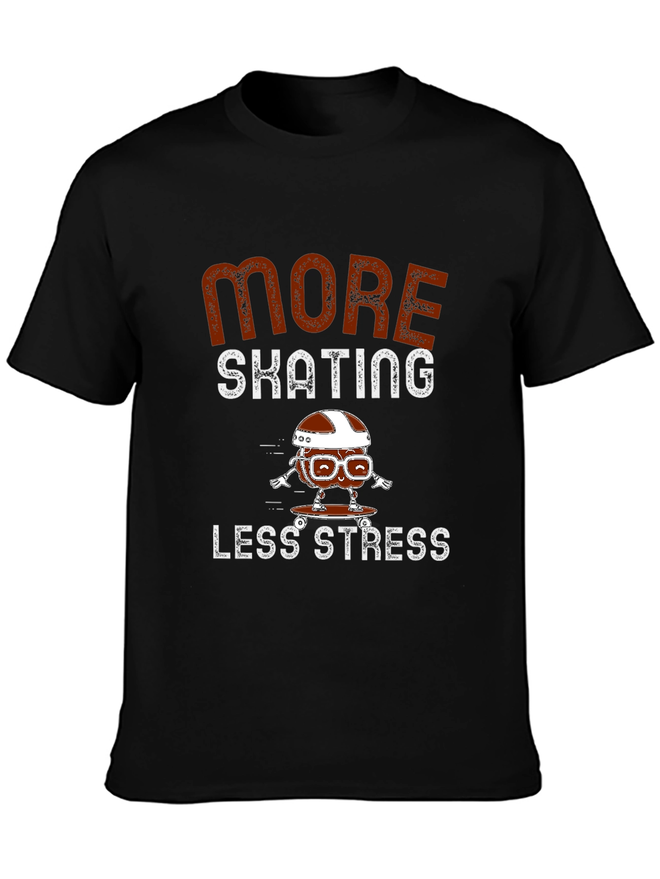 Skating Stress Relief Graphic Tee