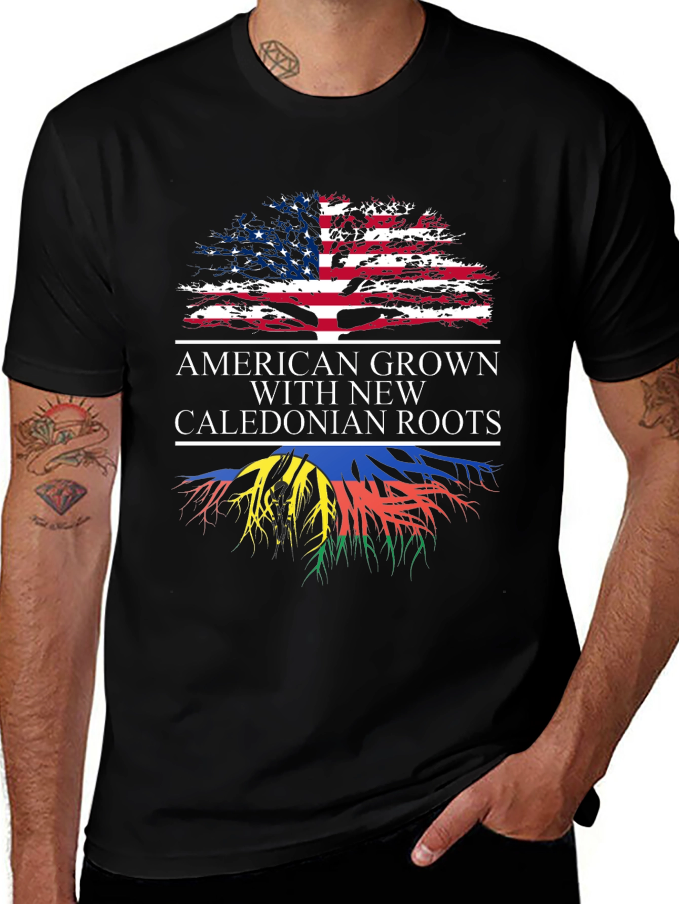 American Grown New Caledonian Roots T-Shirt