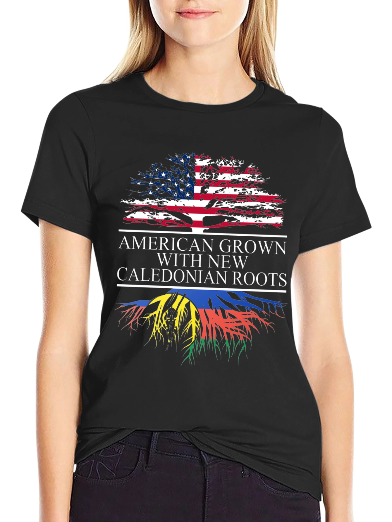 American Grown New Caledonian Roots T-Shirt
