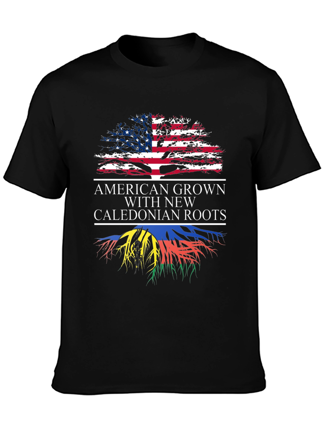 American Grown New Caledonian Roots T-Shirt