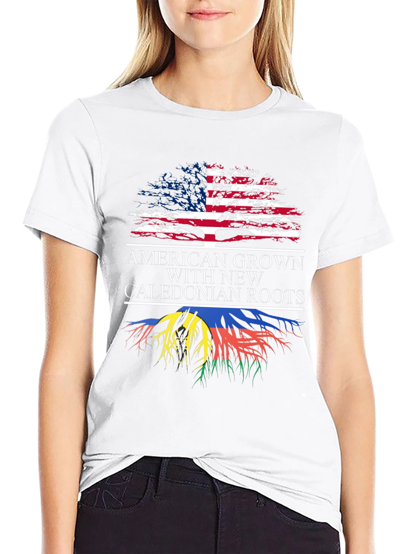American Grown New Caledonian Roots T-Shirt