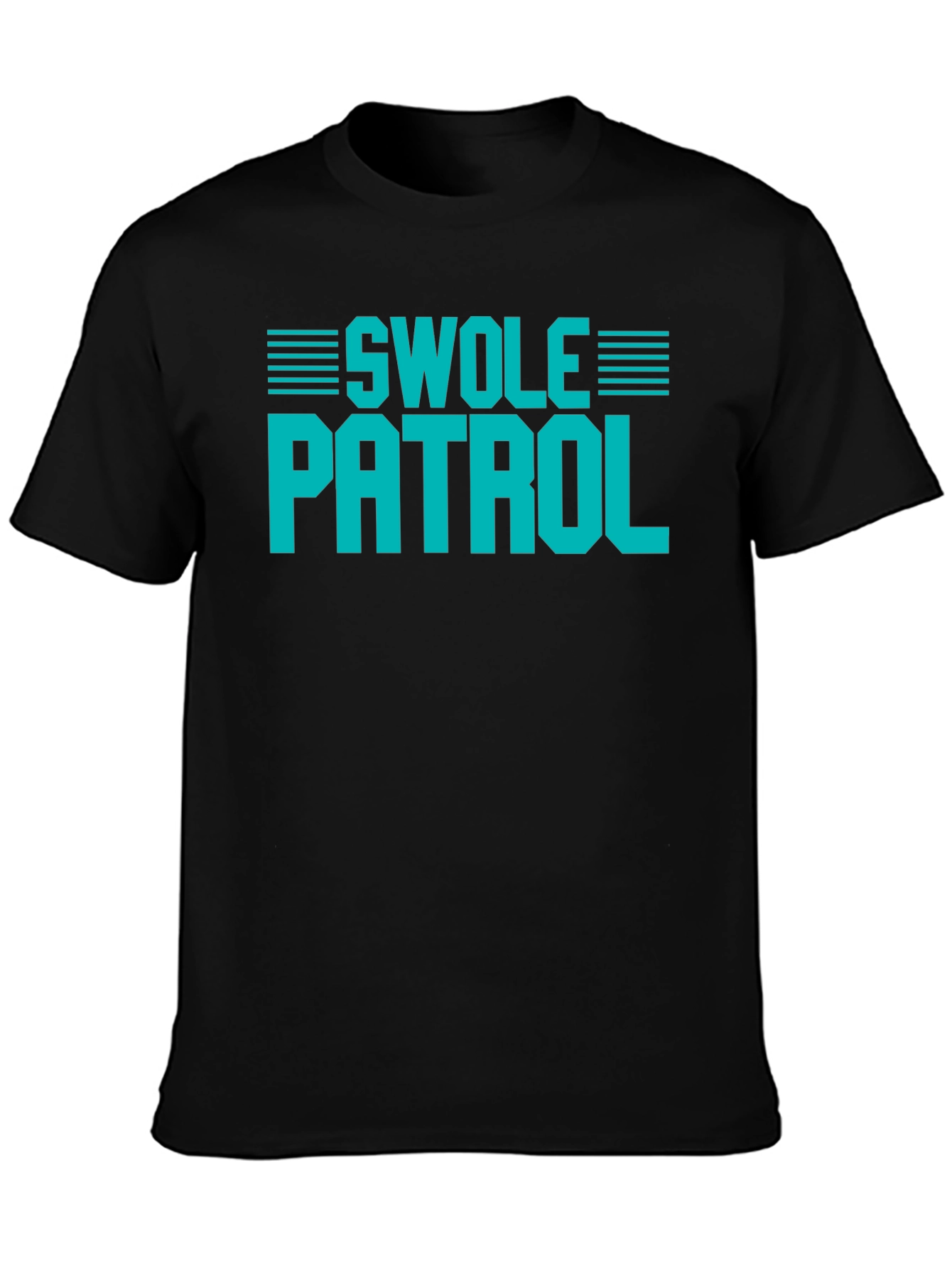Swole Patrol Graphic Tee - Gym Humor