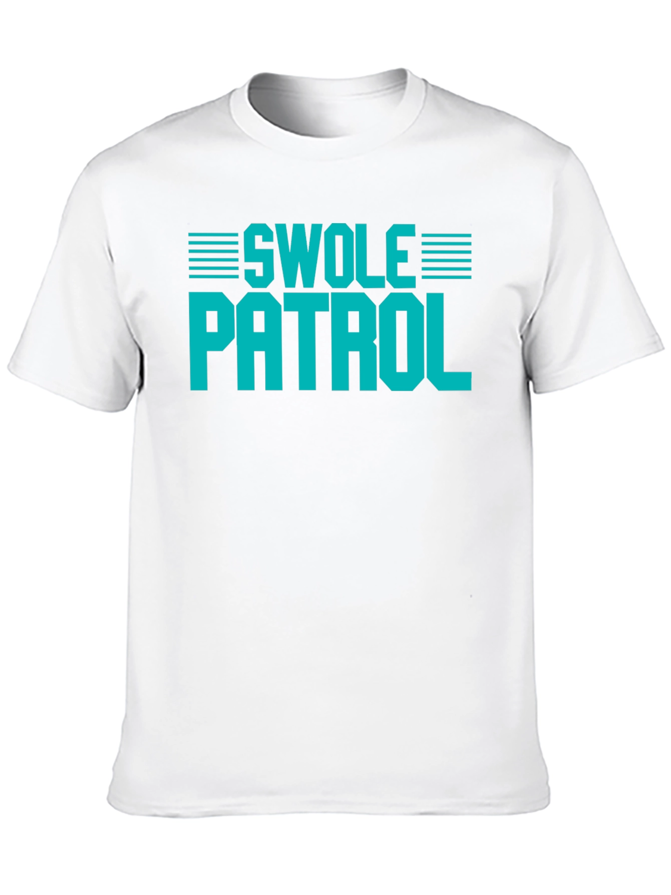 Swole Patrol Graphic Tee - Gym Humor