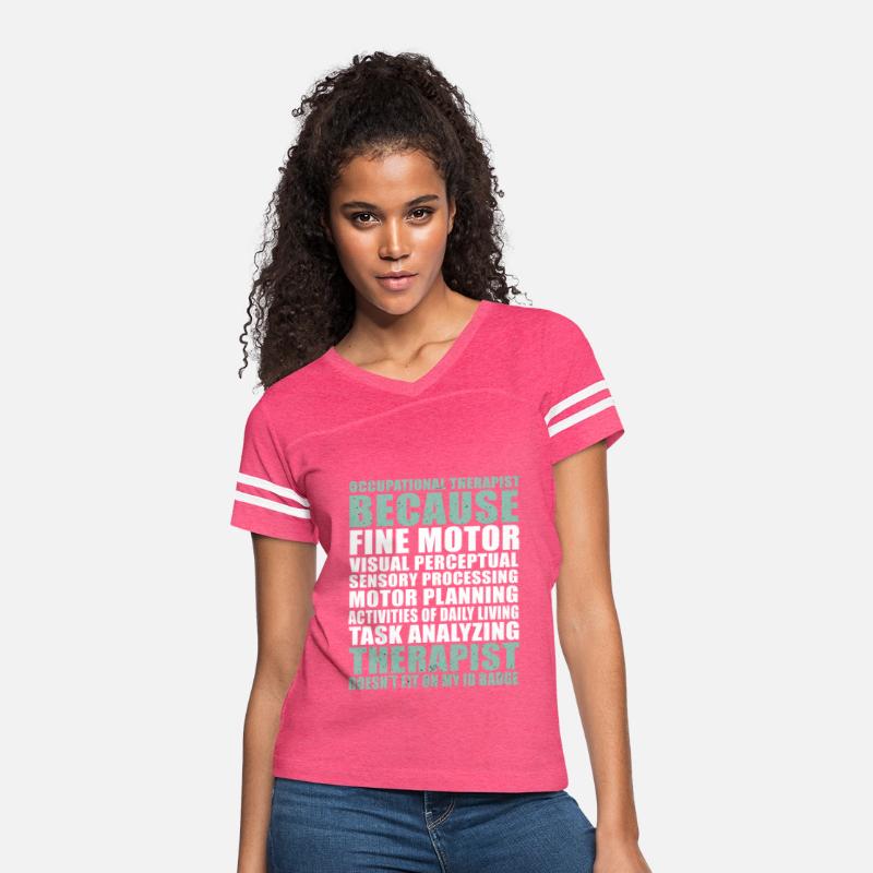 Occupational Therapist Because Fine Motor Visual