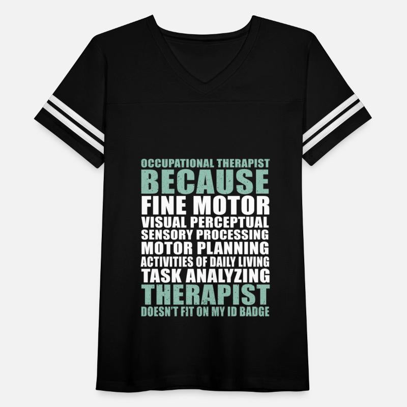 Occupational Therapist Because Fine Motor Visual