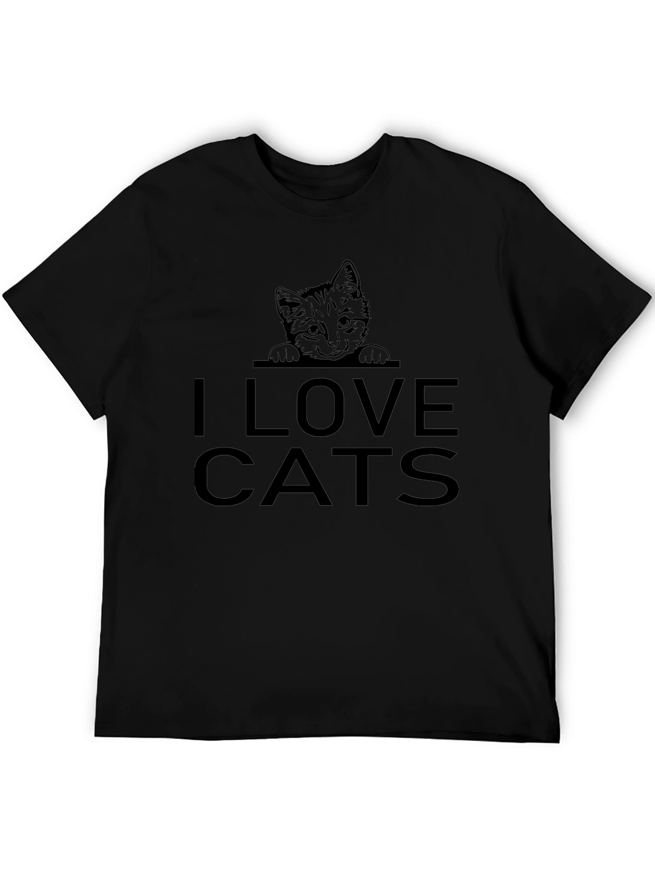 I Love Cats Graphic Tee - Unisex