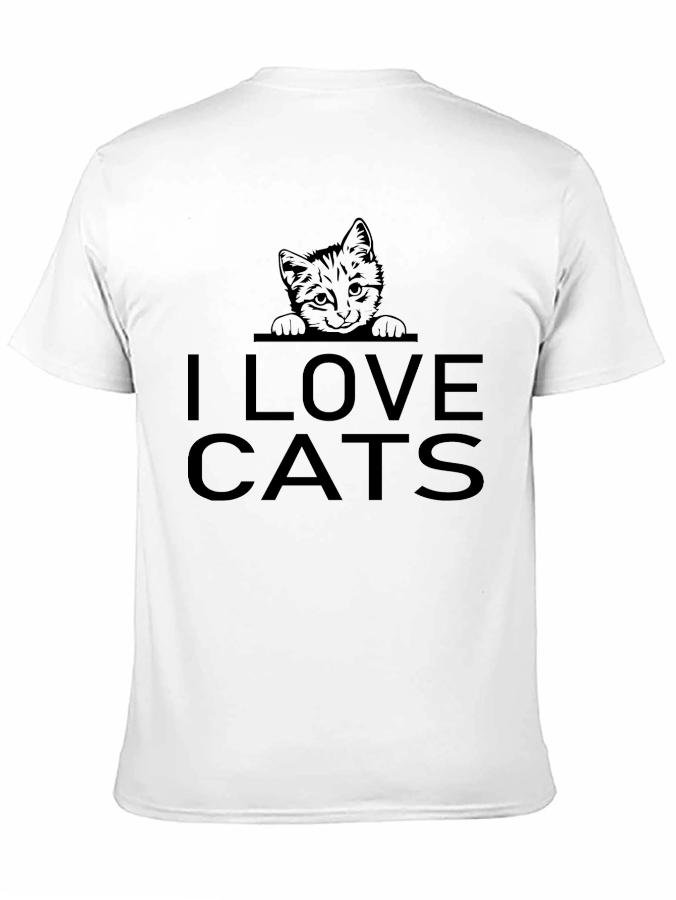 I Love Cats Graphic Tee - Unisex