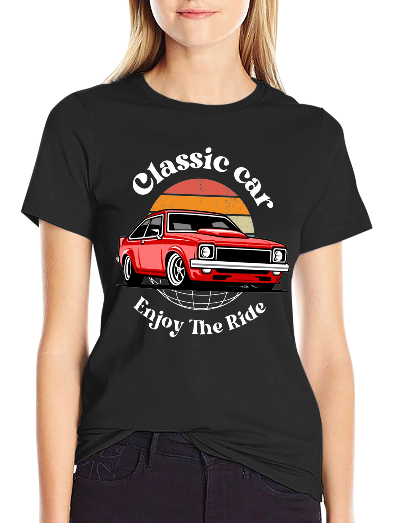 Classic Car T-Shirt - Enjoy The Ride