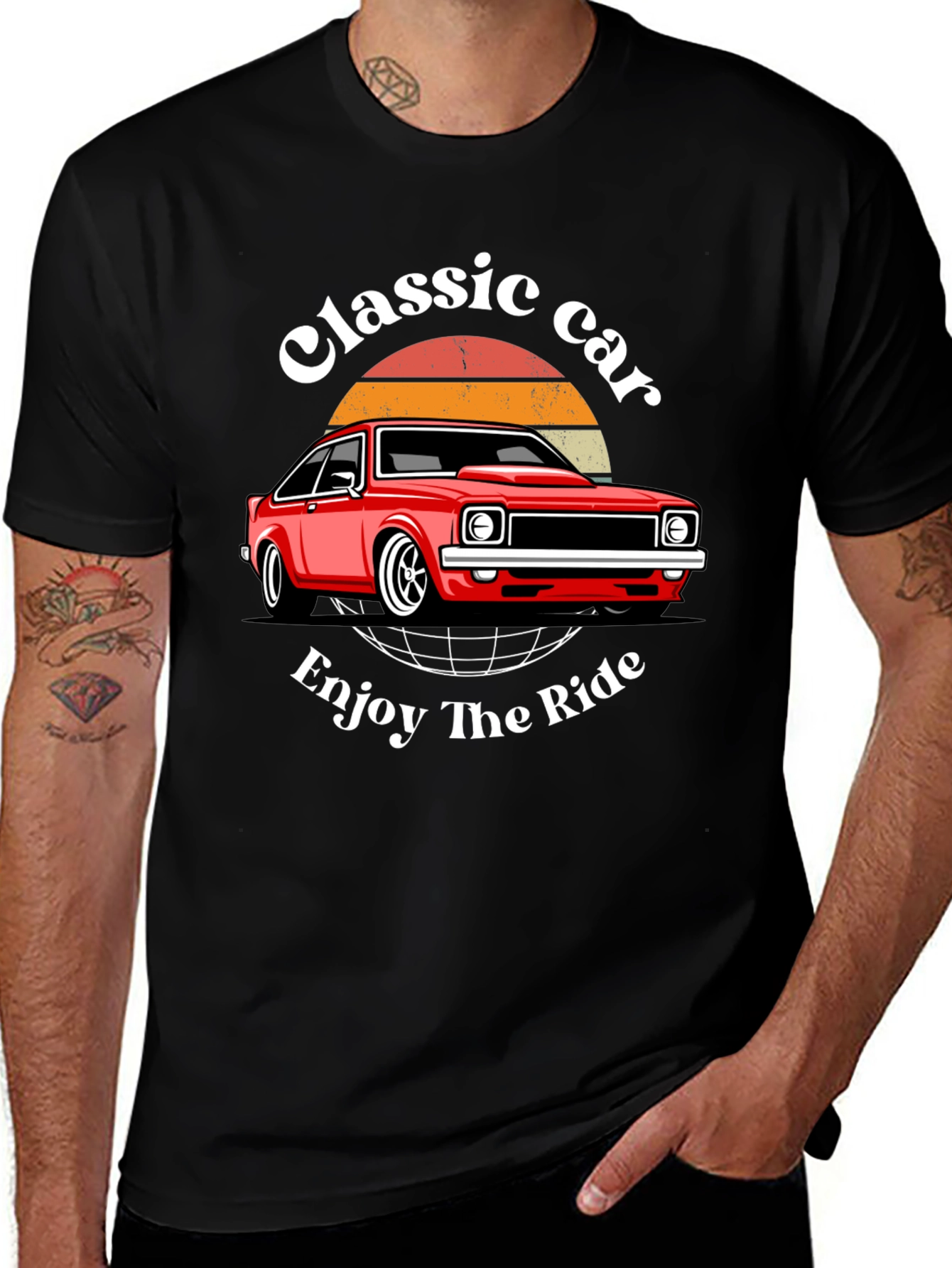 Classic Car T-Shirt - Enjoy The Ride