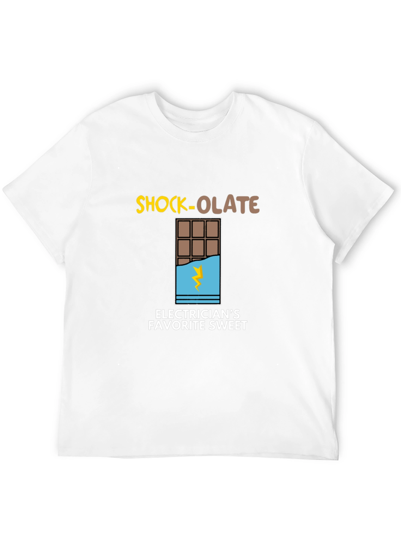 Shock-olate Electricians Favorite Sweet Black T-Shirt