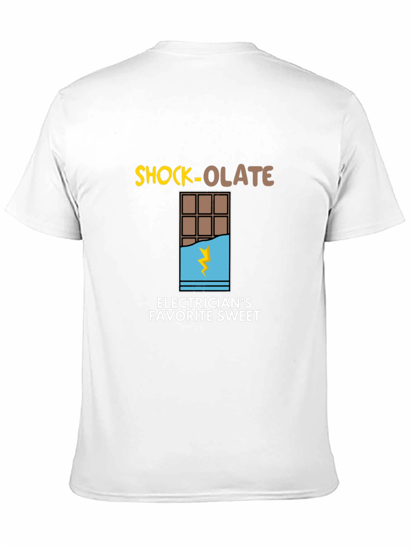 Shock-olate Electricians Favorite Sweet Black T-Shirt