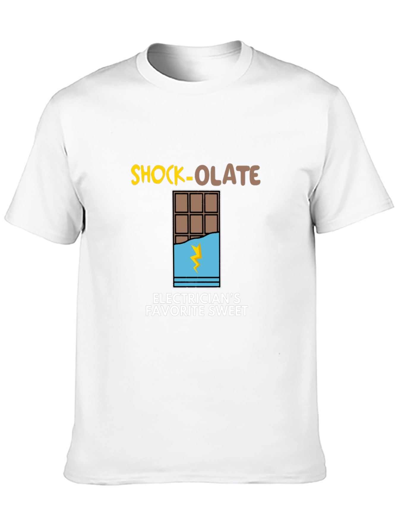 Shock-olate Electricians Favorite Sweet Black T-Shirt