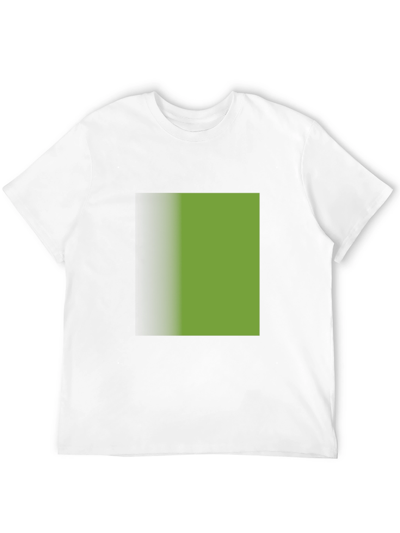 Modern Gradient Square Black T-Shirt