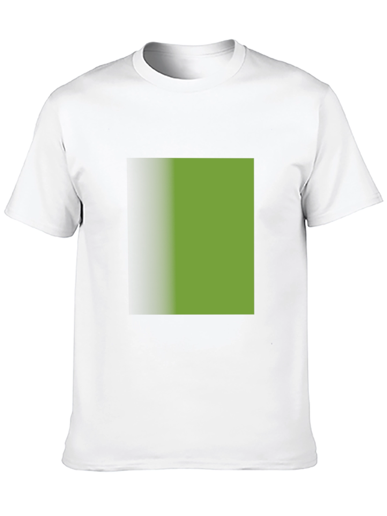 Modern Gradient Square Black T-Shirt