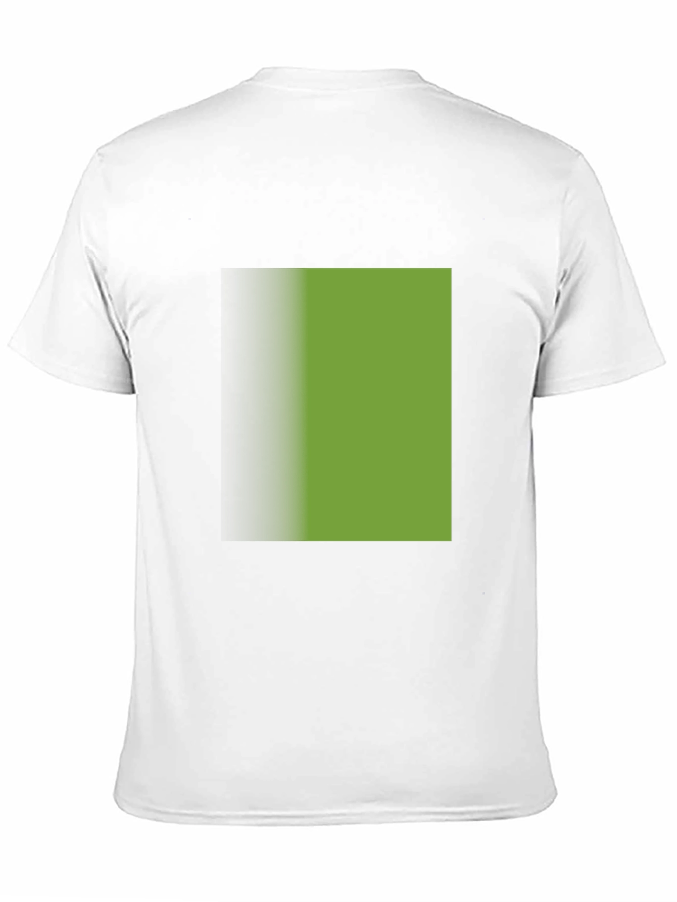 Modern Gradient Square Black T-Shirt