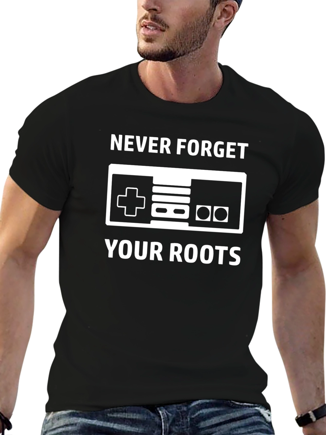 Retro Gamer T-Shirt - Never Forget Your Roots