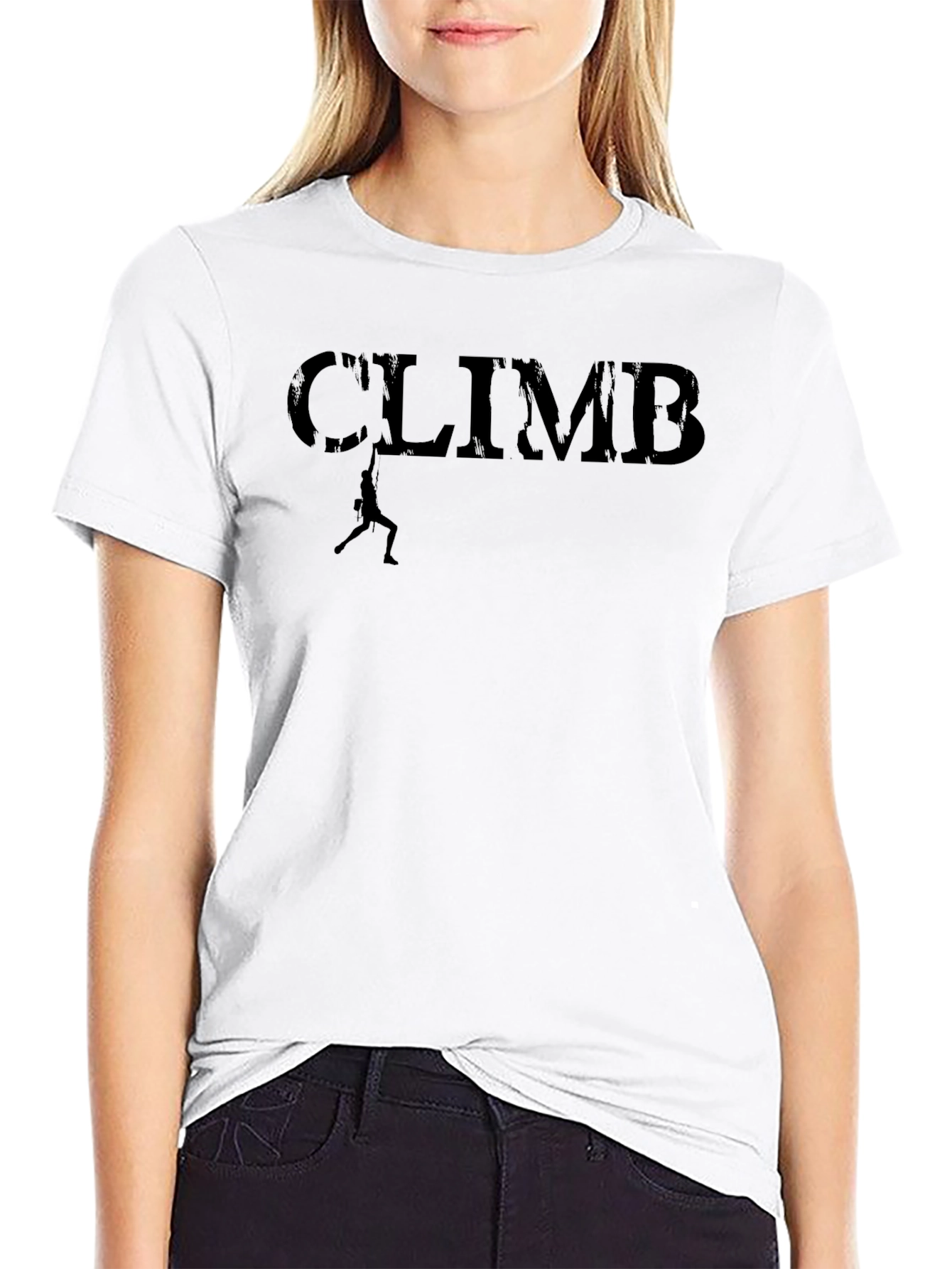Climb Graphic Tee - Rock Climbing Adventure Shirt