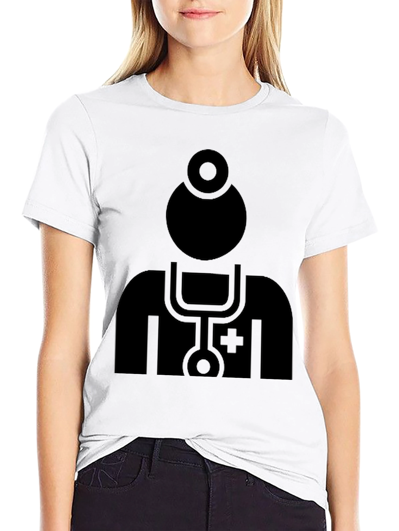 Doctor Graphic Tee - Black Unisex T-Shirt