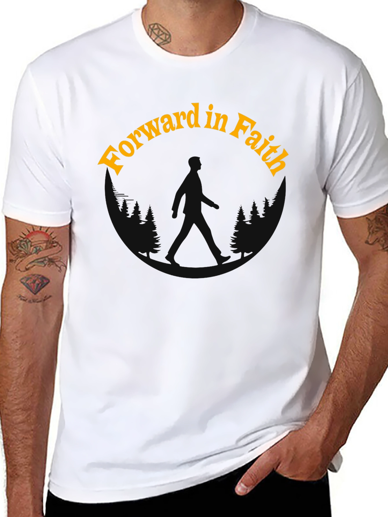 Forward in Faith Black T-Shirt