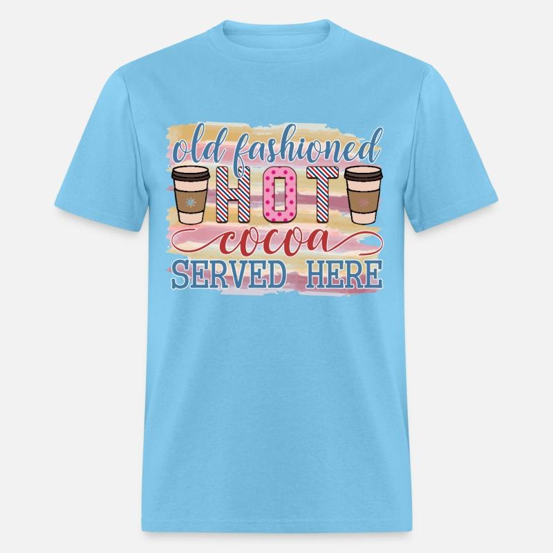 Old fashioned hot cocoa served here