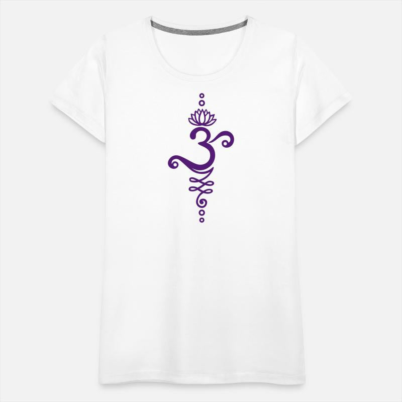 OM Mantra Lotus Flower Unalome Symbol Buddhism