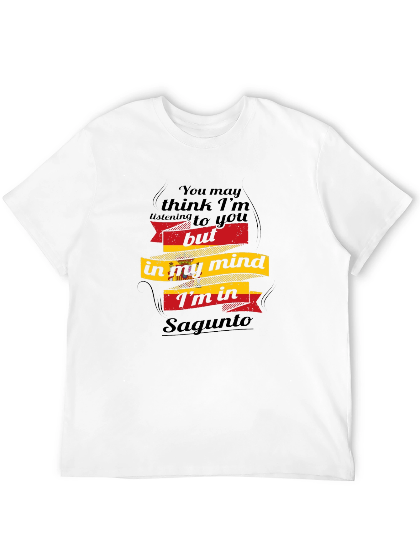 Sagunto Mind T-Shirt - Black Cotton Tee