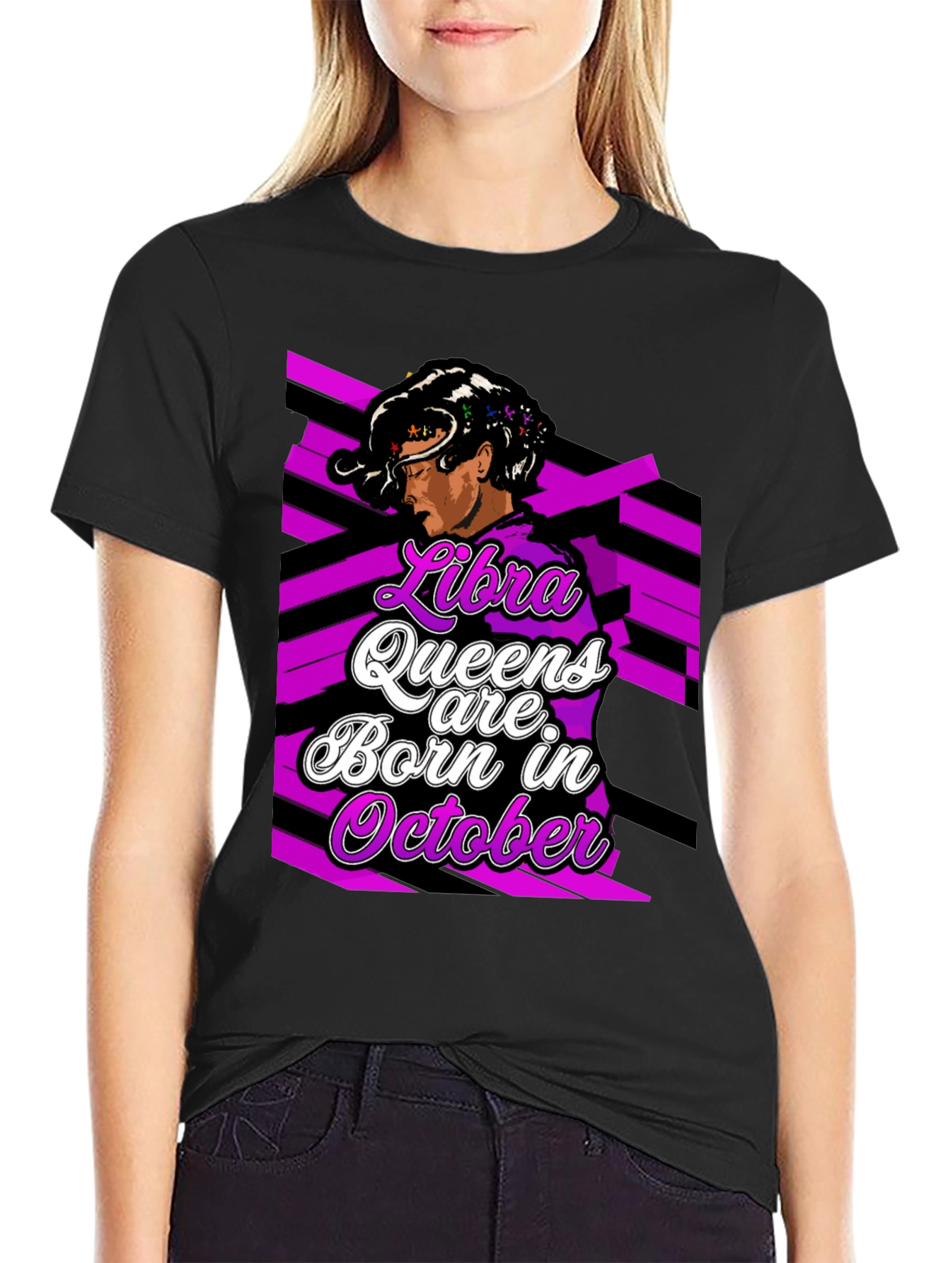 Libra Queens Born in October T-Shirt