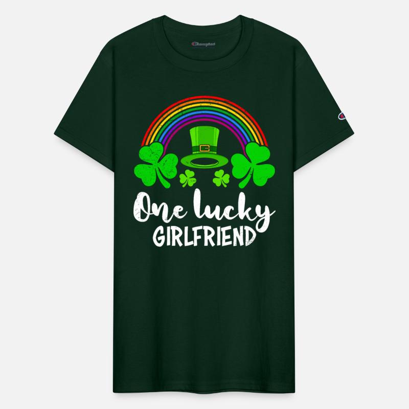 One Lucky Girlfriend St Patrick's girlfriend