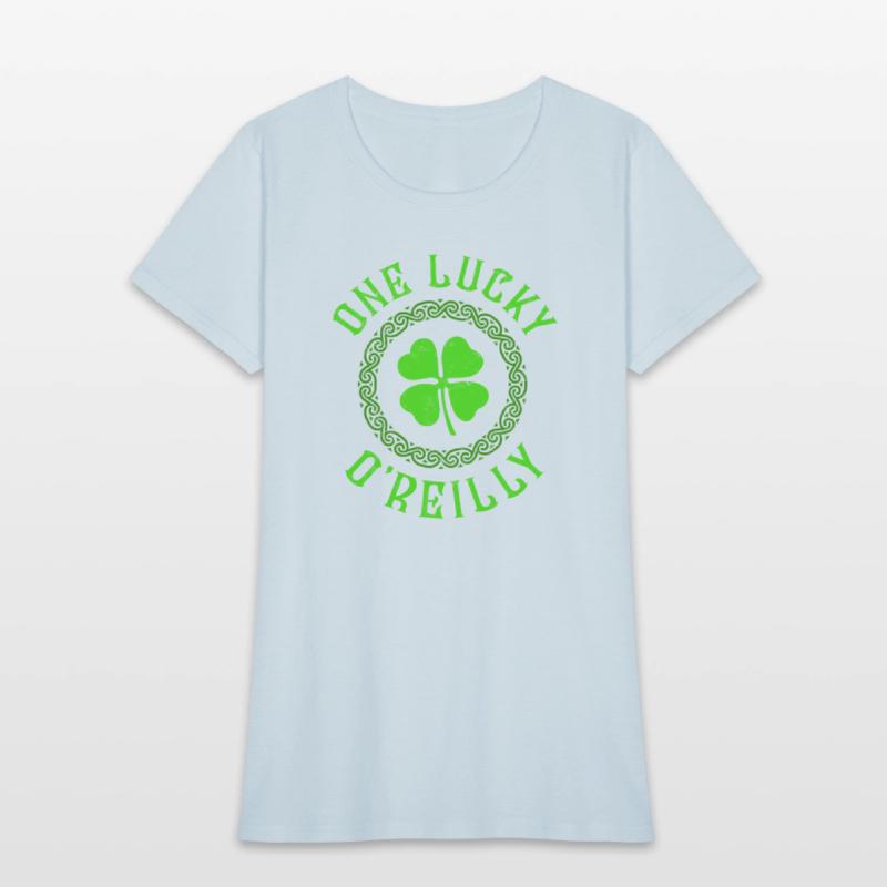 One Lucky O'Reilly Irish Family Four Leaf Clover
