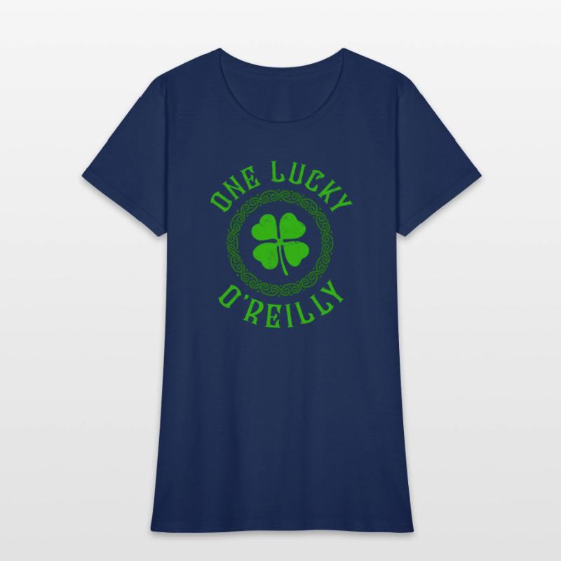 One Lucky O'Reilly Irish Family Four Leaf Clover