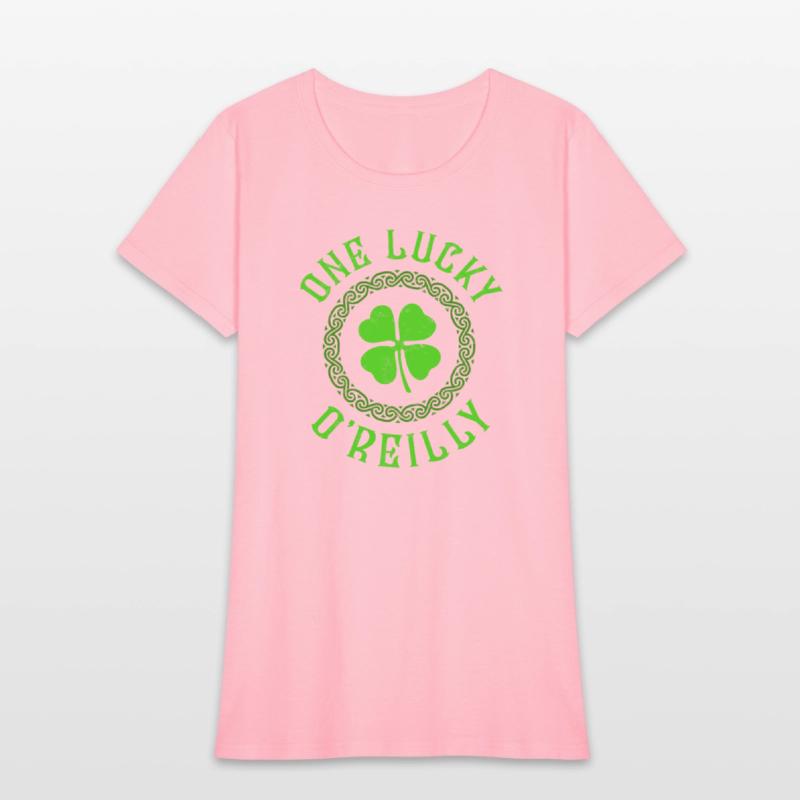 One Lucky O'Reilly Irish Family Four Leaf Clover