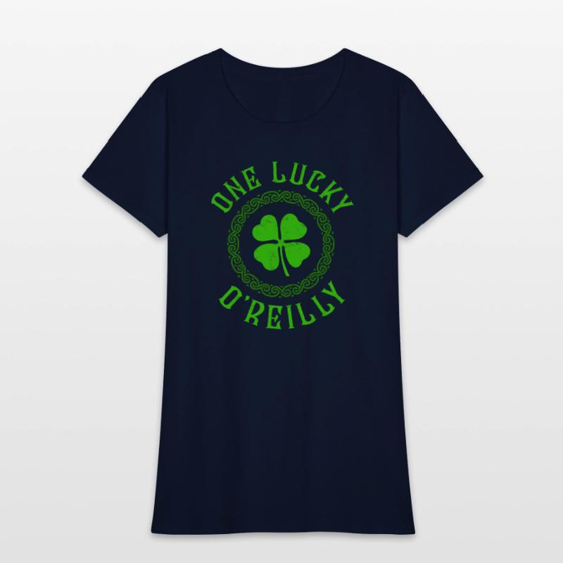 One Lucky O'Reilly Irish Family Four Leaf Clover