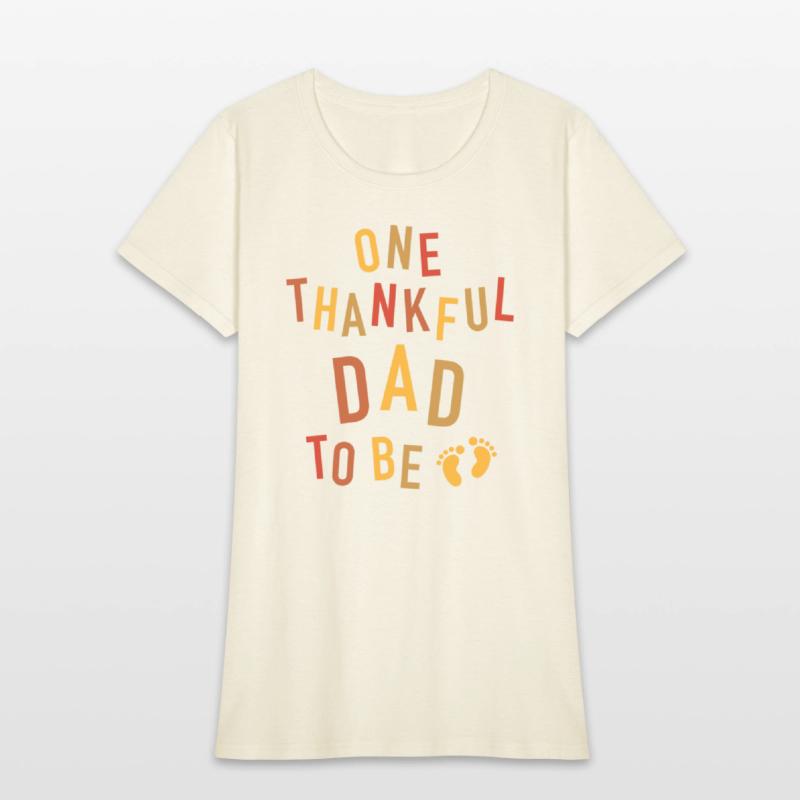 One Thankful Dad To Be Thanksgiving Pregnancy