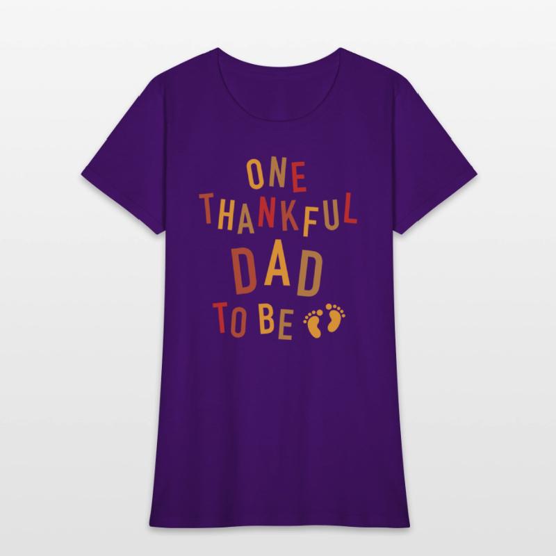 One Thankful Dad To Be Thanksgiving Pregnancy